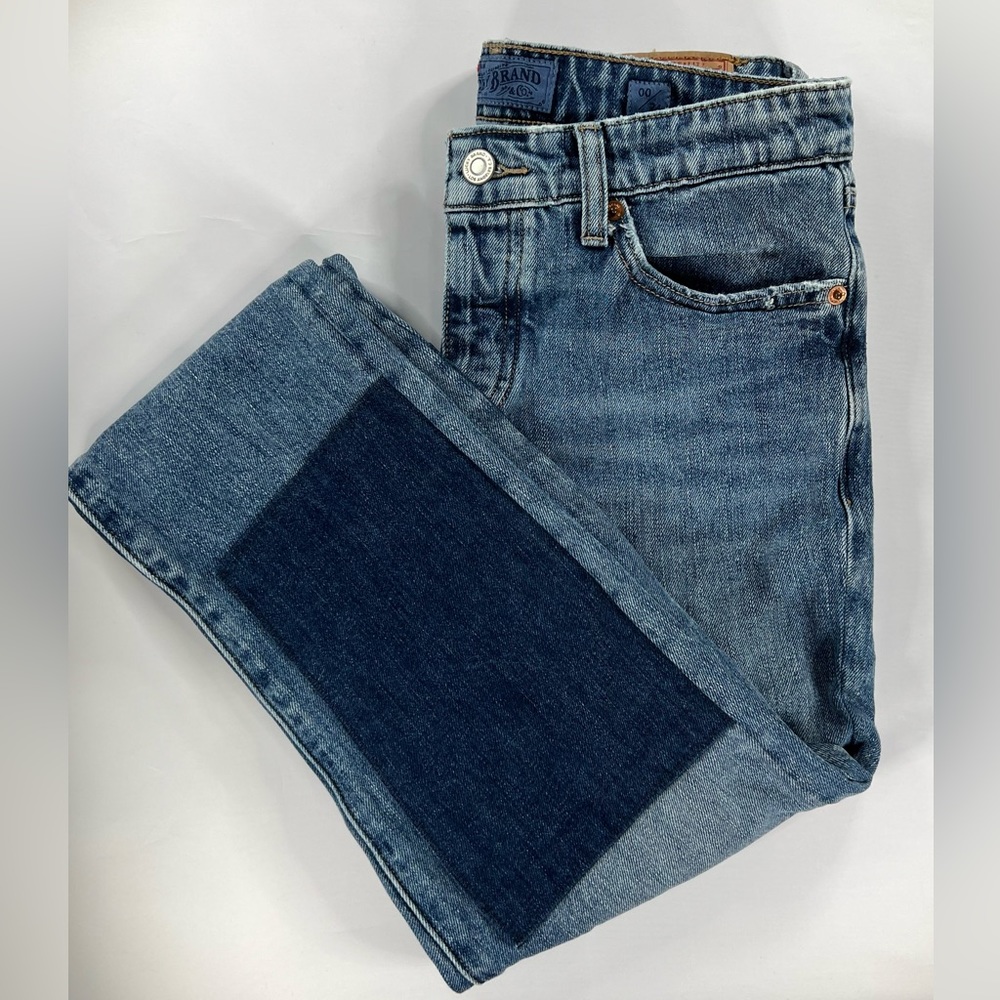 Patched Girlfriend Jean